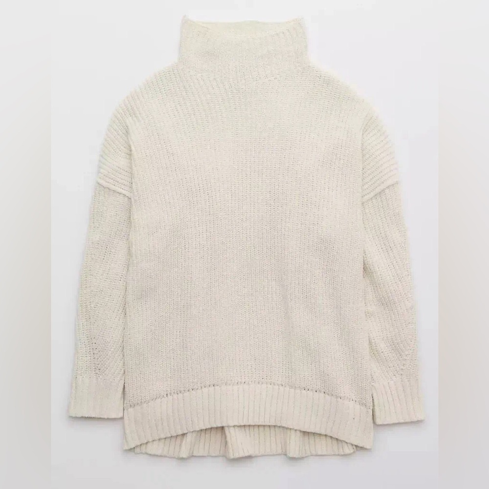 AERIE - Chenille mockneck oversized sweater